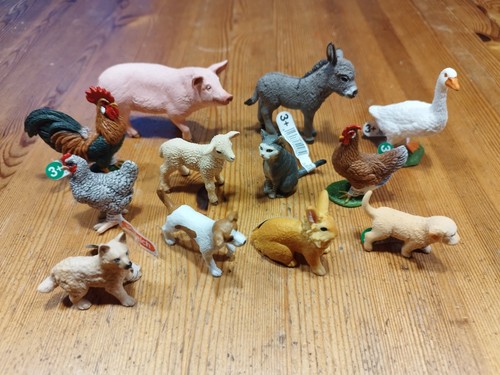Schleich spiel tier - 12, figuren