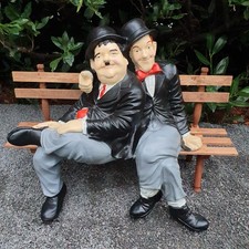 Gartenfigur Stan Laurel und