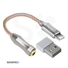 Hi-Res DAC Kopfhörer Verstärker SOONTEC Soundkarte CX31993 DAC Chip und USB-C