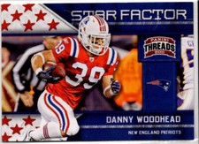 2011 Panini Danny Woodhead No. 5 New England Patriots