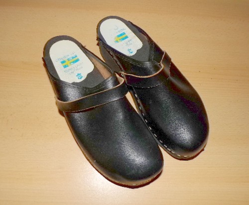 Schwedische clogs echtleder - clogs,
