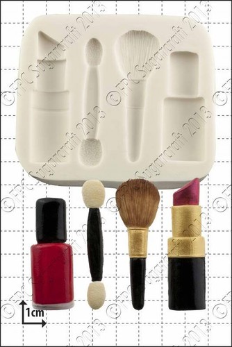 Silikonform make - make-up, |