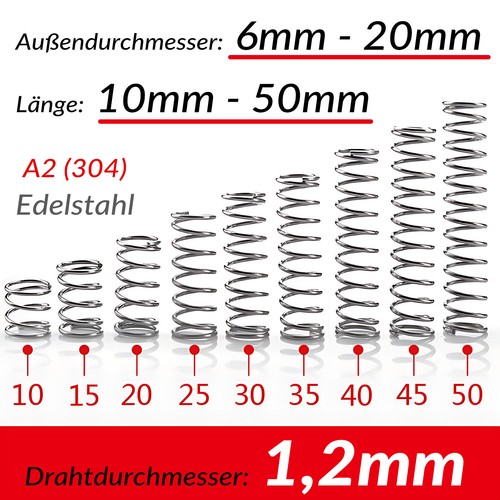 Druckfeder 2mm - druckfeder, 1,2mm