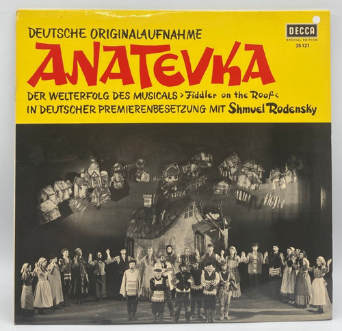 Anatevka deutsche - lp,