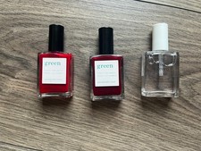 Green Bio Nagellack in 3