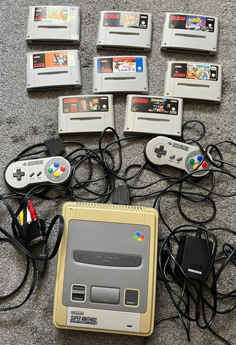 Super nintendo snes konsole - nintendo, +