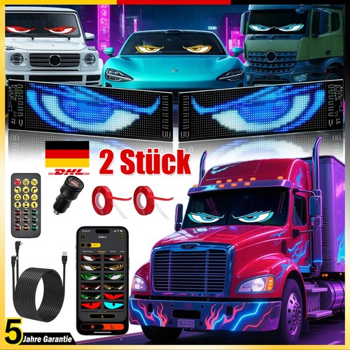 Led augen für lkw devil - 2x,