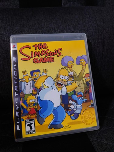 The simpsons game playstation - game, (playstation