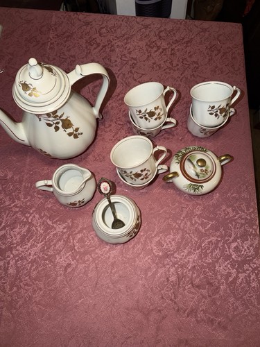 Vintage kaffee teeservice - vintage, kaffee-