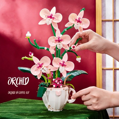 567pcs orchidee blumen - 567pcs,
