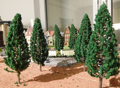 Dunkelgrüne tannen - 20,