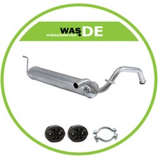 Auspuff Endschalldämpfer Citroen C1, Peugeot 107, Toyota Aygo 1.0 Endtopf