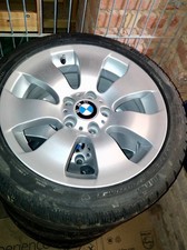 4 Original BMW E93 17-Zoll ALUFELGEN + Pirelli 225/45 R17 91H MS Reifen