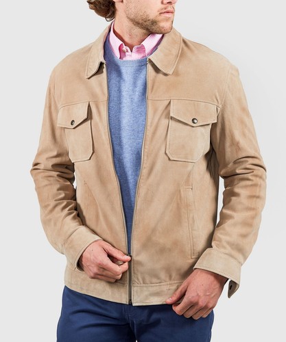 Herren hellbraune leder - hellbraune, racer