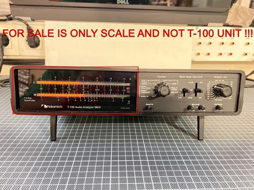 Nakamichi 100 audio analyzer - audio,