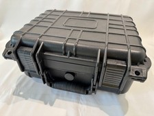 Universalkoffer Kunststoff schwarz wasserdicht Größe 35cm x 29cm