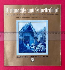 Reise Prospekt HAPAG