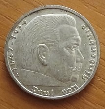 5 Reichsmark Paul von