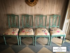 4 Gustavianische Stühle