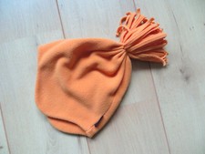 Schöne warme Fleece Mütze in orange Gr. M Winter Schnee Kinder Elli Campagnolo