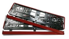 2 Stück Kennzeichenhalter