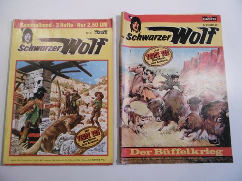 Schwarzer wolf bastei - schwarzer,