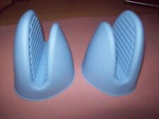 Silikon Topflappen - blau - 2