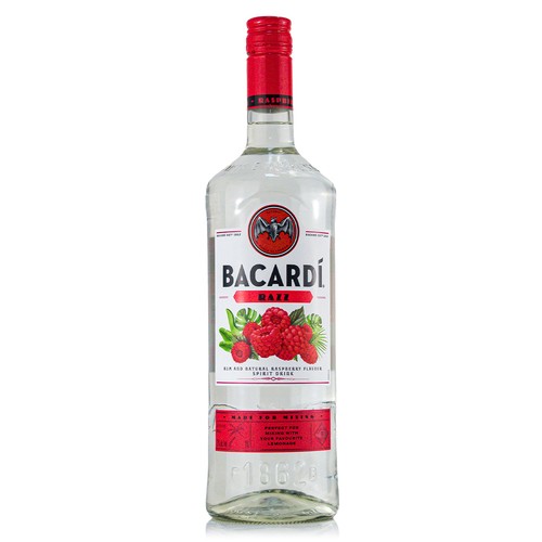 Bacardi razz liter - razz,