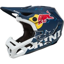 Kini Red Bull Downhill MTB-Helm 1.0 EC - Blau/Weiß