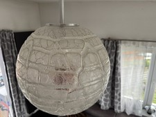 Doria Deckenleuchte Eisglas