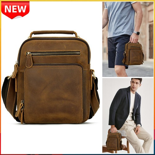 Herren schultertasche echt - herren,