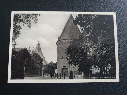 Postkarte goslar breites tor - postkarte,