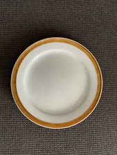 Melitta Hamburg Kuchenteller Dessertteller Goldrand 20 cm