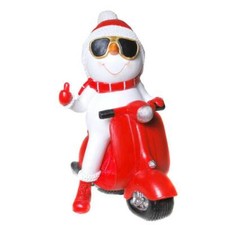 Spardose Cooler Schneemann auf