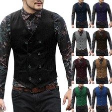 Herren Western Anzug Weste