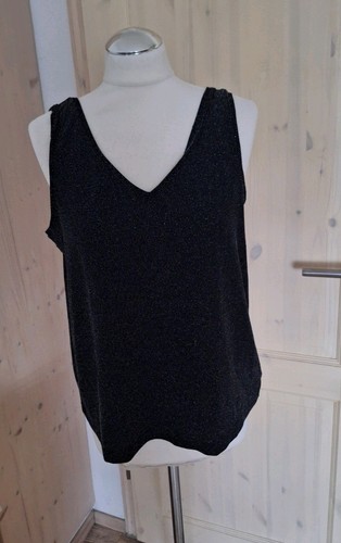Esmara schwarzer glitzer top - esmara,