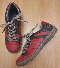 Damen Schuhe Sneaker Gr.  38 ( 38,5 ) Gordonjack Kunstleder Rot