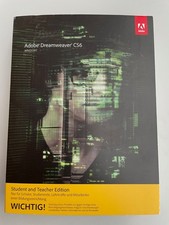 Adobe Dreamweaver CS6 - Software für Web-Gestaltung  in OVP und mit Product Key