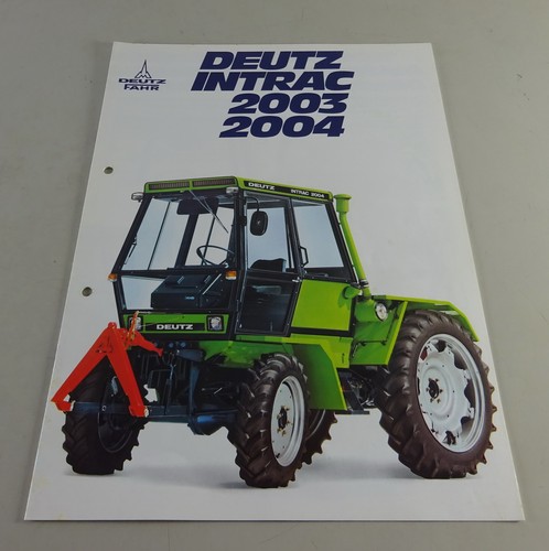 Prospekt broschüre deutz - /,