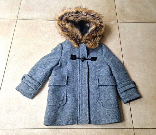 Zara dufflecoat mantel - dufflecoat,