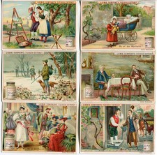 Liebig-Sammelbilder Serie Nr. A 415, Vexierbilder XVIII