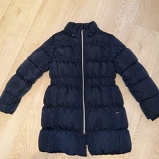 NAME IT  Winterjacke dunkelblau Gr. 134, kuschelig