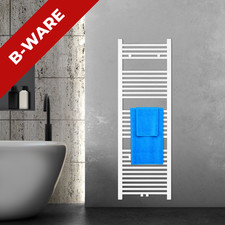 VILSTEIN Badheizkörper Mittel- & Seitenanschluss Weiß 150x50cm - B-Ware