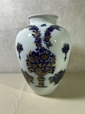 Heinrich H&G Selb Vase echt Kobalt