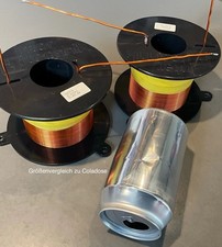 2 Stck Luftspulen Intertechnik 2,2mH, 0,30 Ohm, 2mm Volldraht