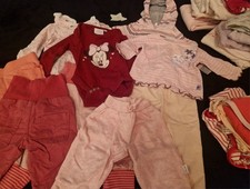 Kleiderpaket Mädchen 62 68 Set Strampler Hose Bodies langarm und mehr