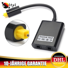 1 IN 2 Out Audio Adapter SPDIF