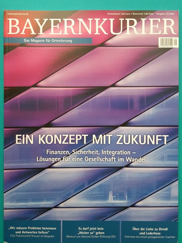 Bayernkurier 2016 das - nr.9/2016,
