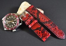 UHRENARMBAND 22 20 18 MM ROT