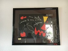 Miro -Bilder in Unikatrahmen